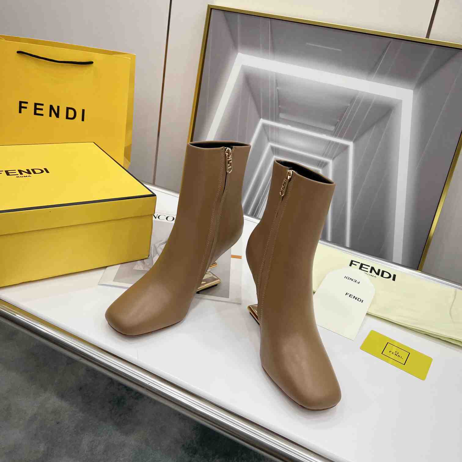 Fendi First High-Heeled Boots - PerfectKickZ