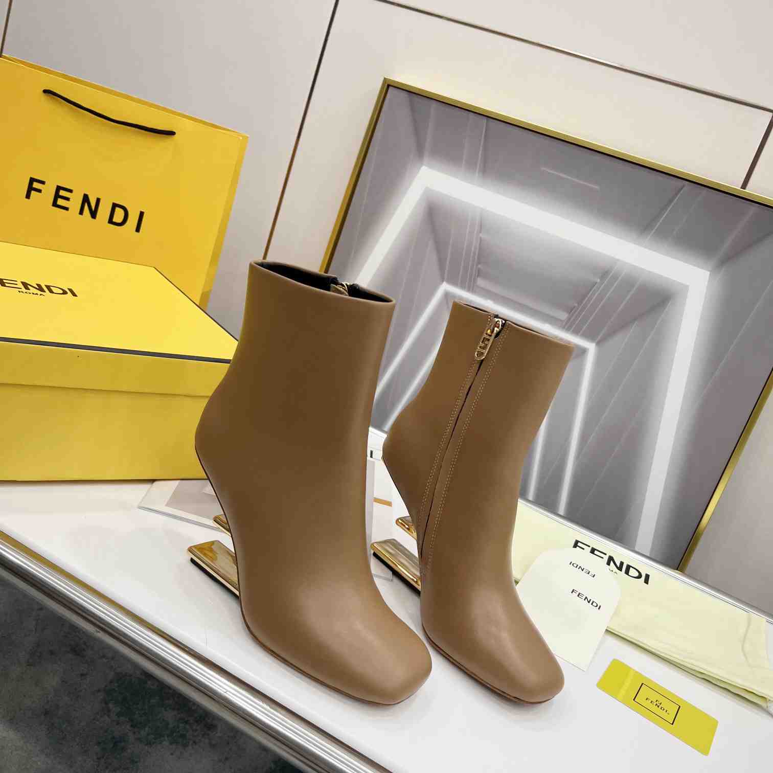 Fendi First High-Heeled Boots - PerfectKickZ