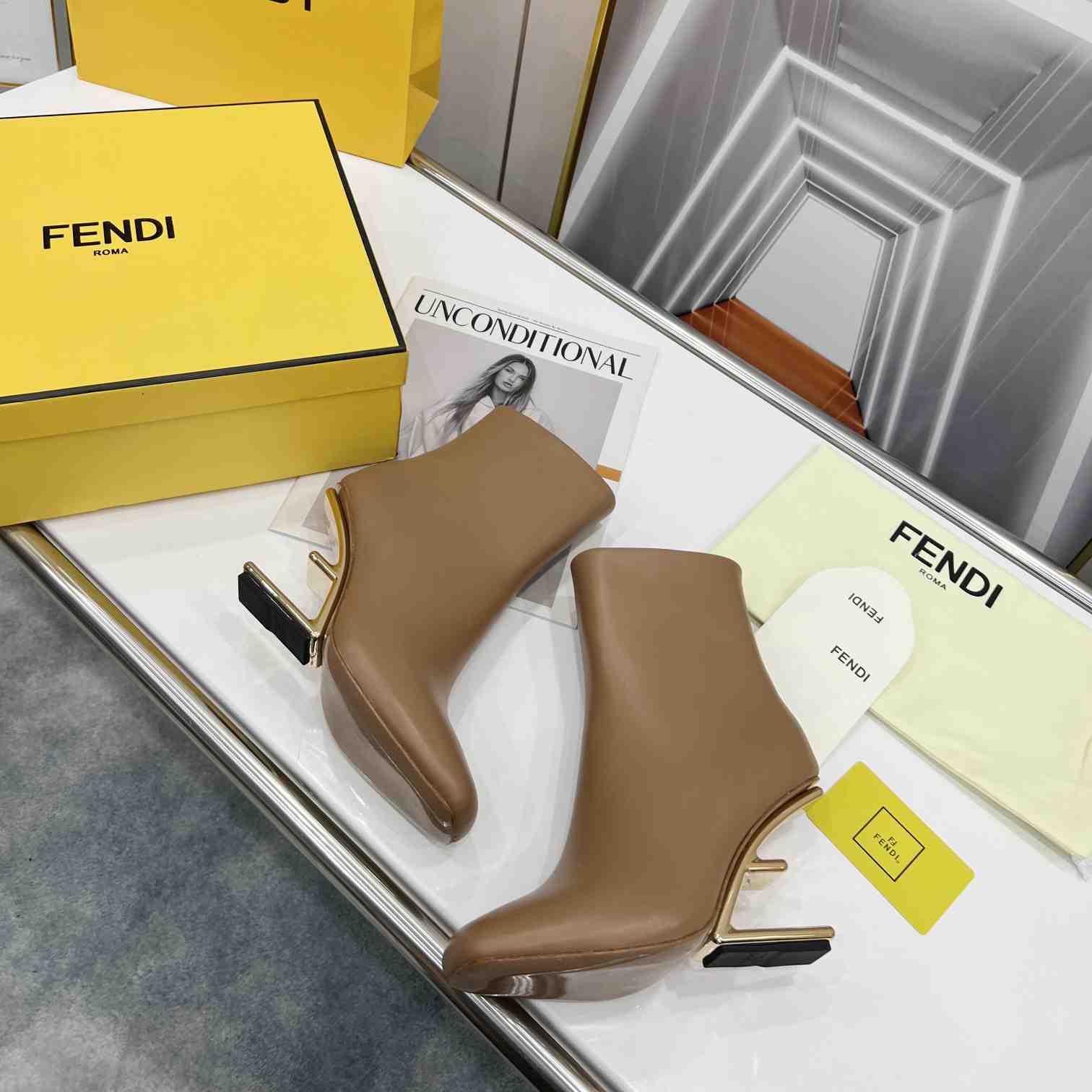 Fendi First High-Heeled Boots - PerfectKickZ