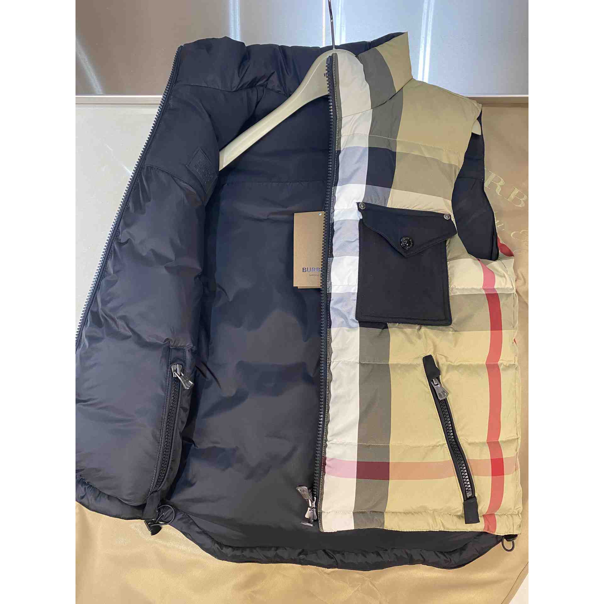 Burberry Reversible Check Puffer Gilet - PerfectKickZ