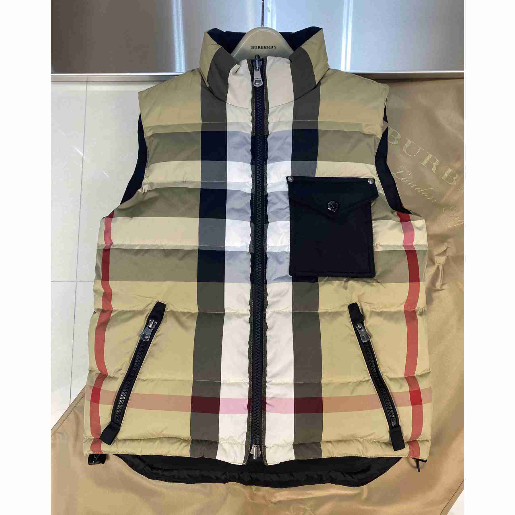 Burberry Reversible Check Puffer Gilet - PerfectKickZ