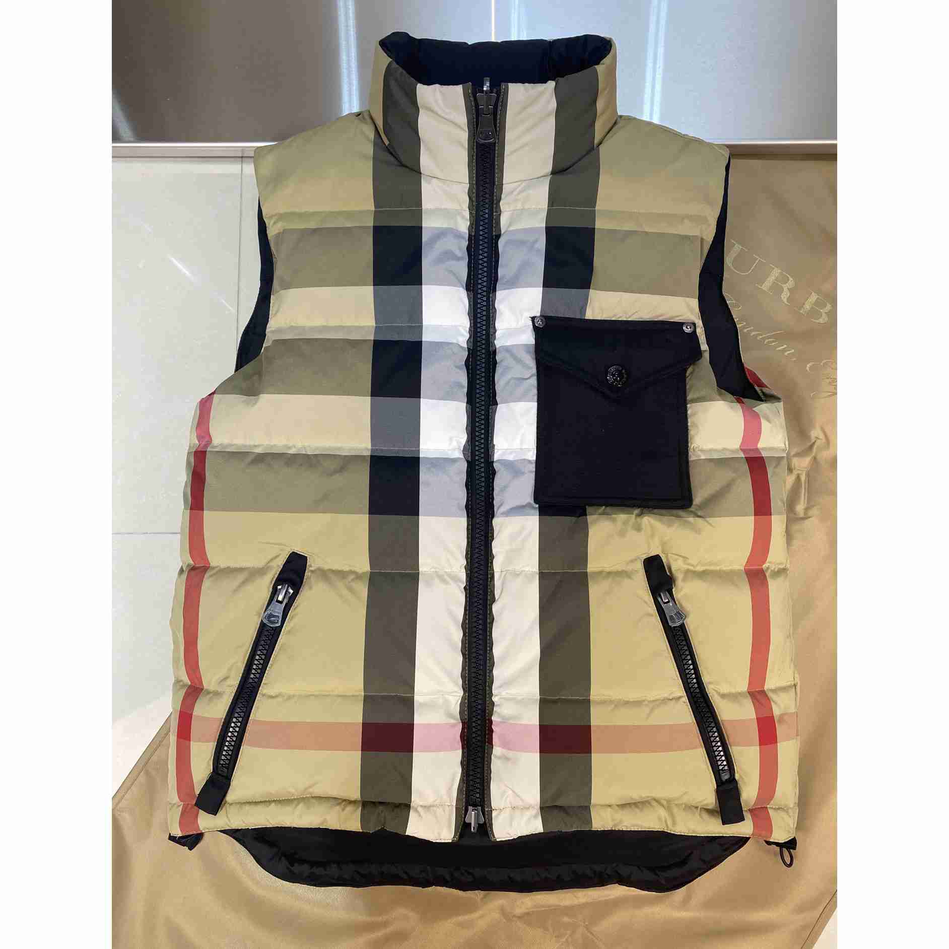 Burberry Reversible Check Puffer Gilet - PerfectKickZ