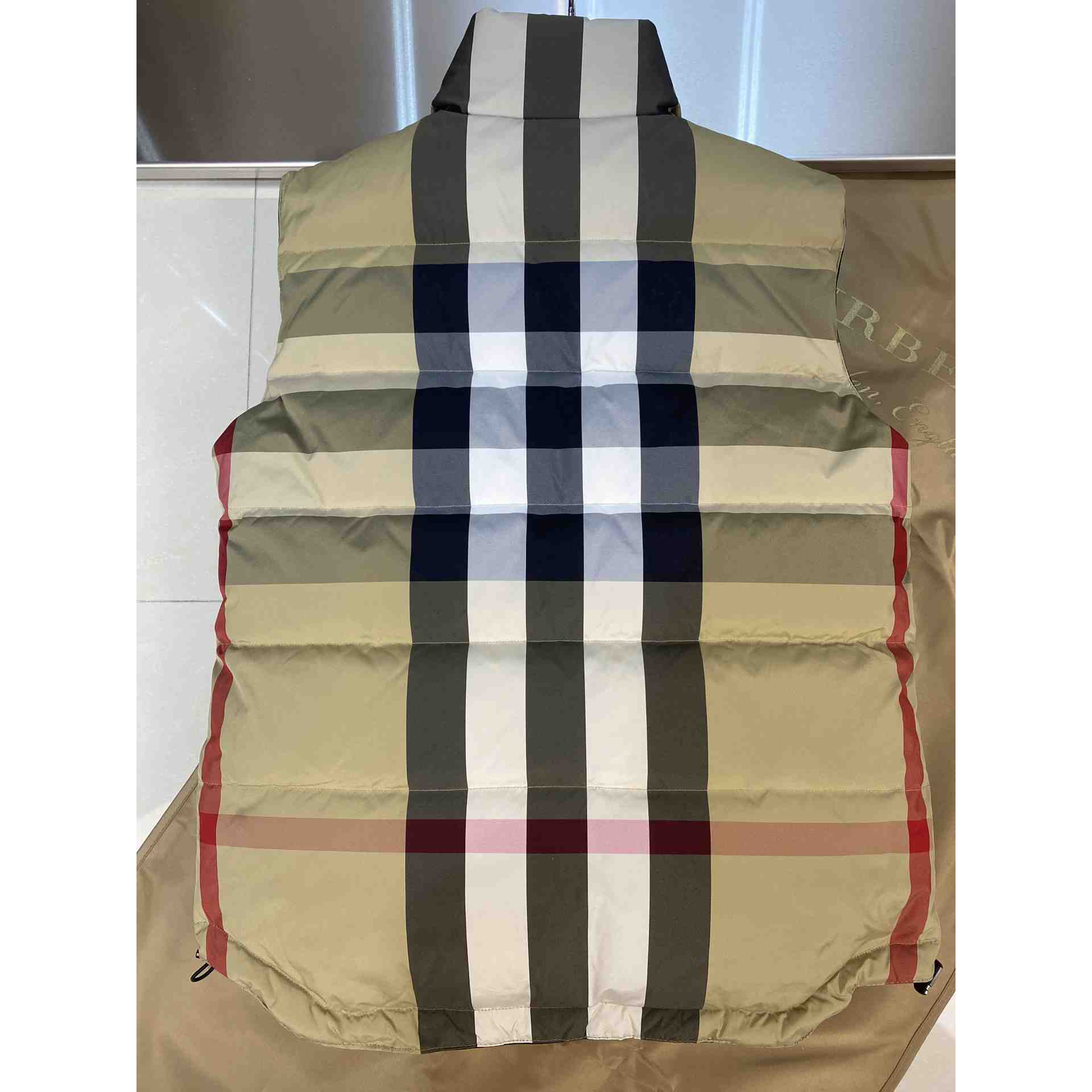 Burberry Reversible Check Puffer Gilet - PerfectKickZ