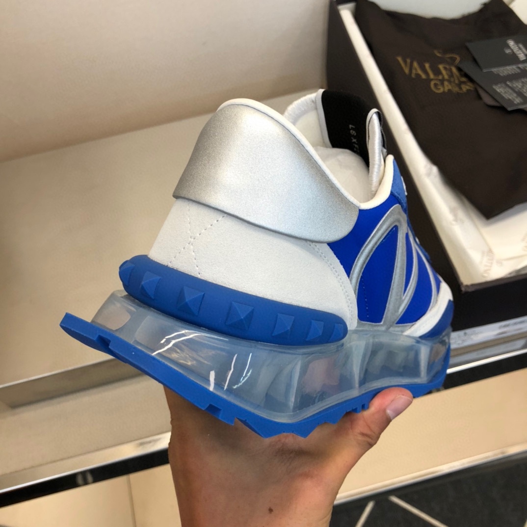 Valenti Netrunner Fabric And Suede Sneaker - PerfectKickZ