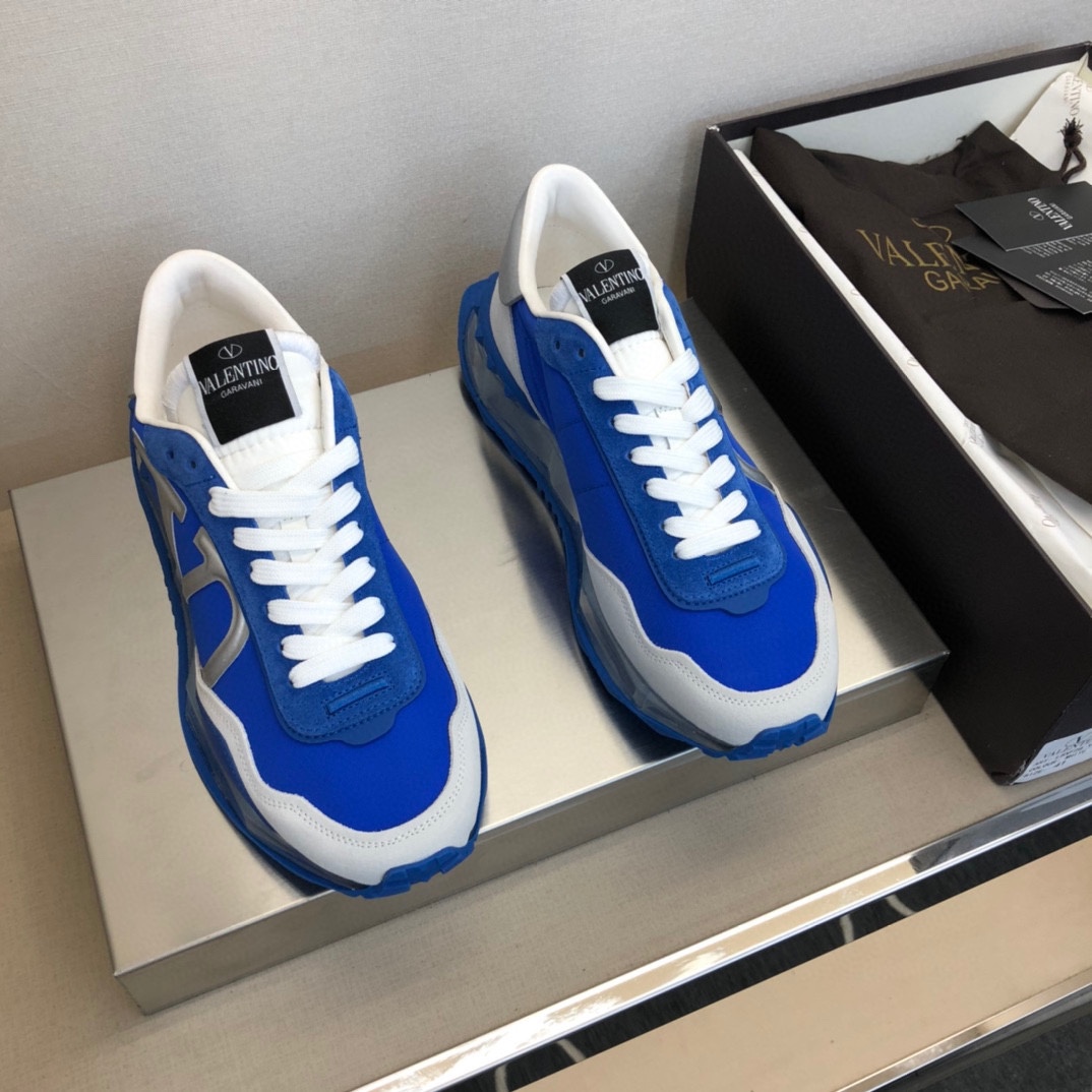 Valenti Netrunner Fabric And Suede Sneaker - PerfectKickZ