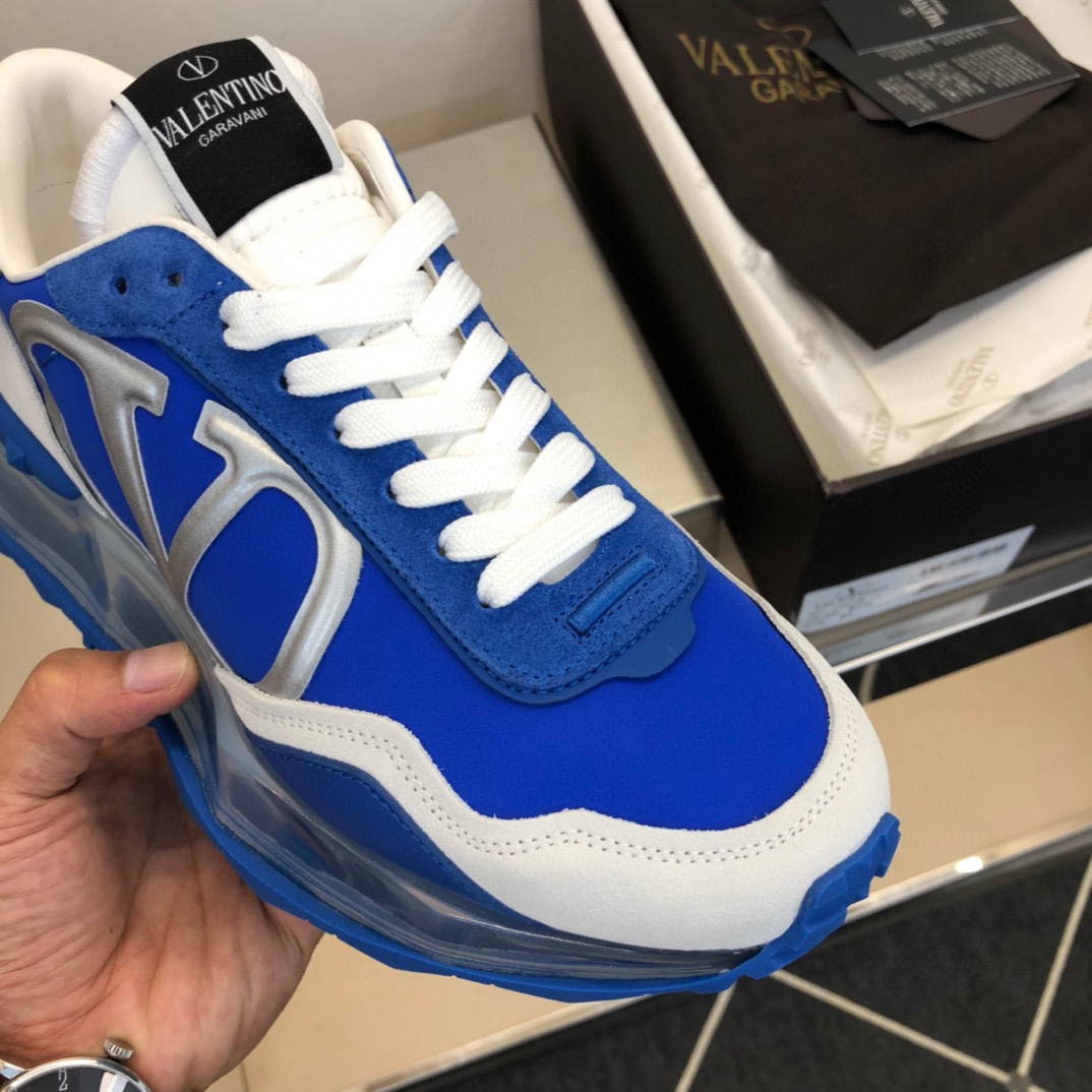 Valenti Netrunner Fabric And Suede Sneaker - PerfectKickZ