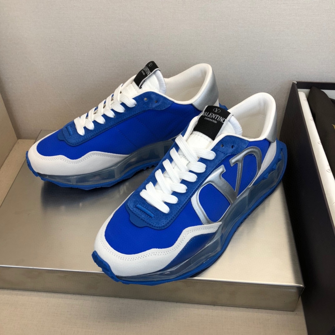 Valenti Netrunner Fabric And Suede Sneaker - PerfectKickZ