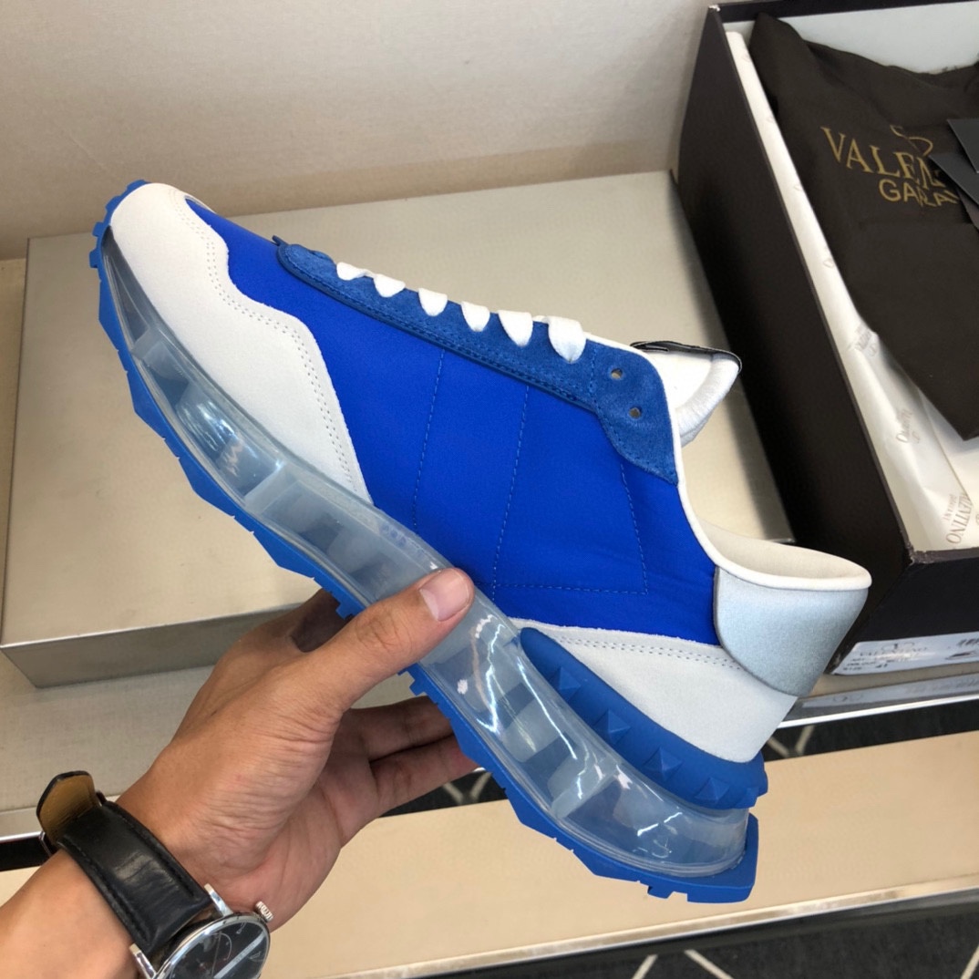 Valenti Netrunner Fabric And Suede Sneaker - PerfectKickZ