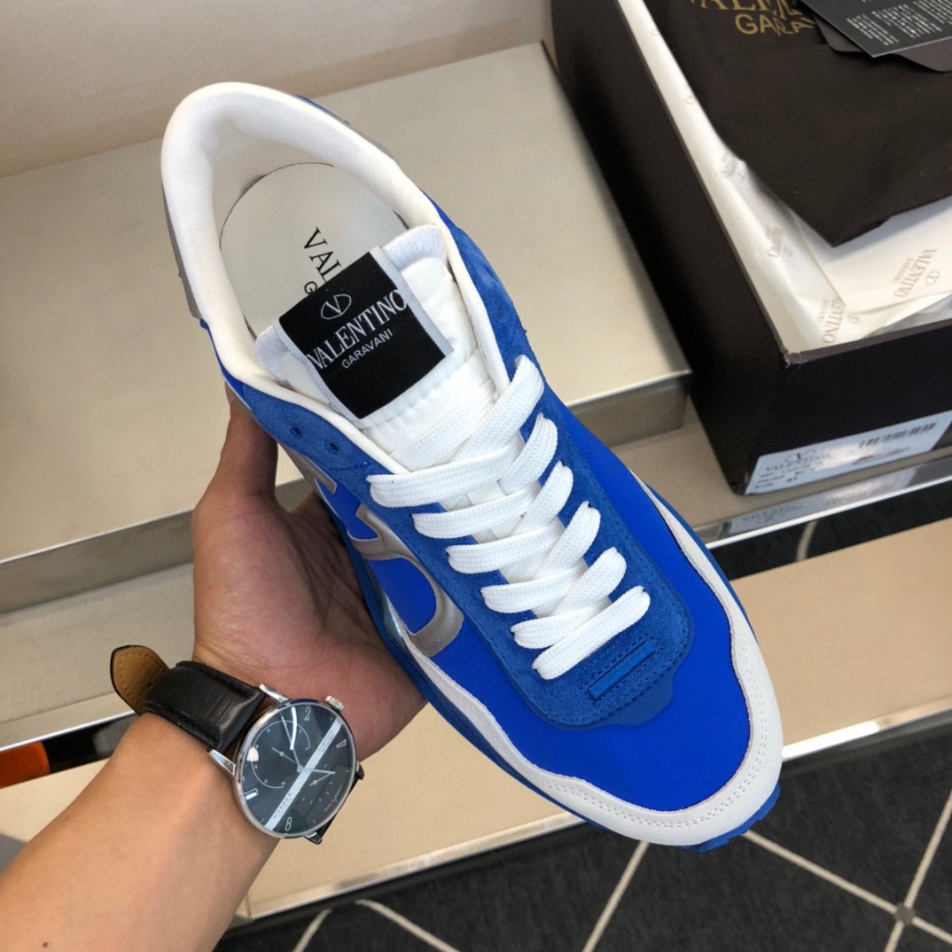 Valenti Netrunner Fabric And Suede Sneaker - PerfectKickZ