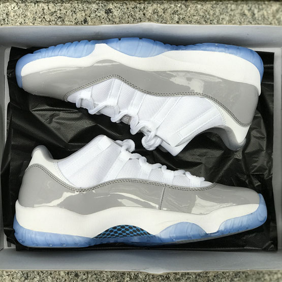 Air Jordan 11 Low “Cement Grey Sneakers    AV2187-140 - PerfectKickZ