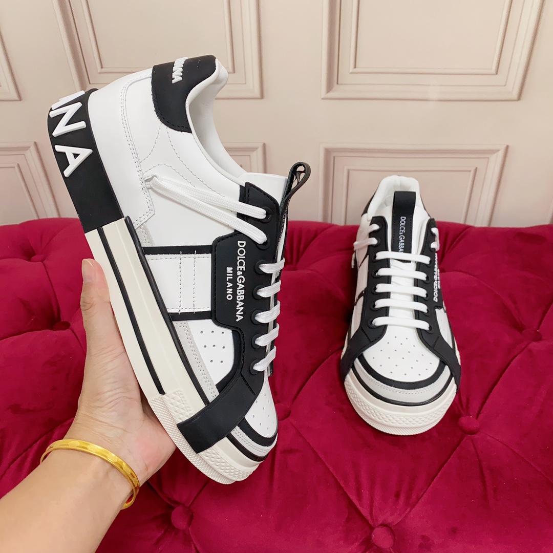 Dolce & Gabbana Calfskin 2.Zero Sneakers - PerfectKickZ