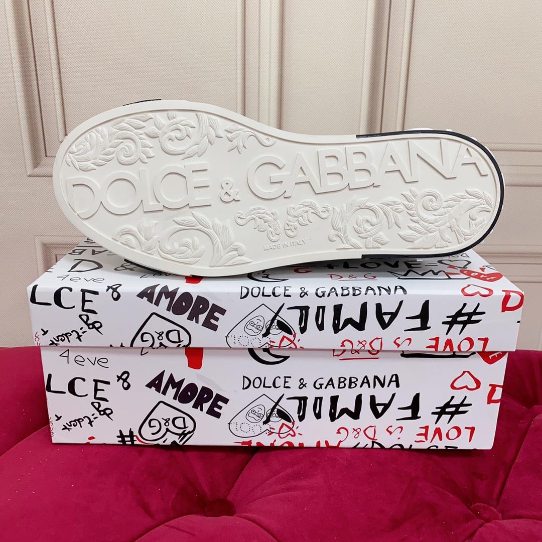Dolce & Gabbana Calfskin 2.Zero Sneakers - PerfectKickZ