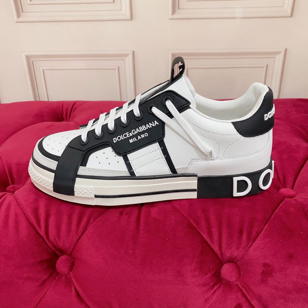 Dolce & Gabbana Calfskin 2.Zero Sneakers - PerfectKickZ