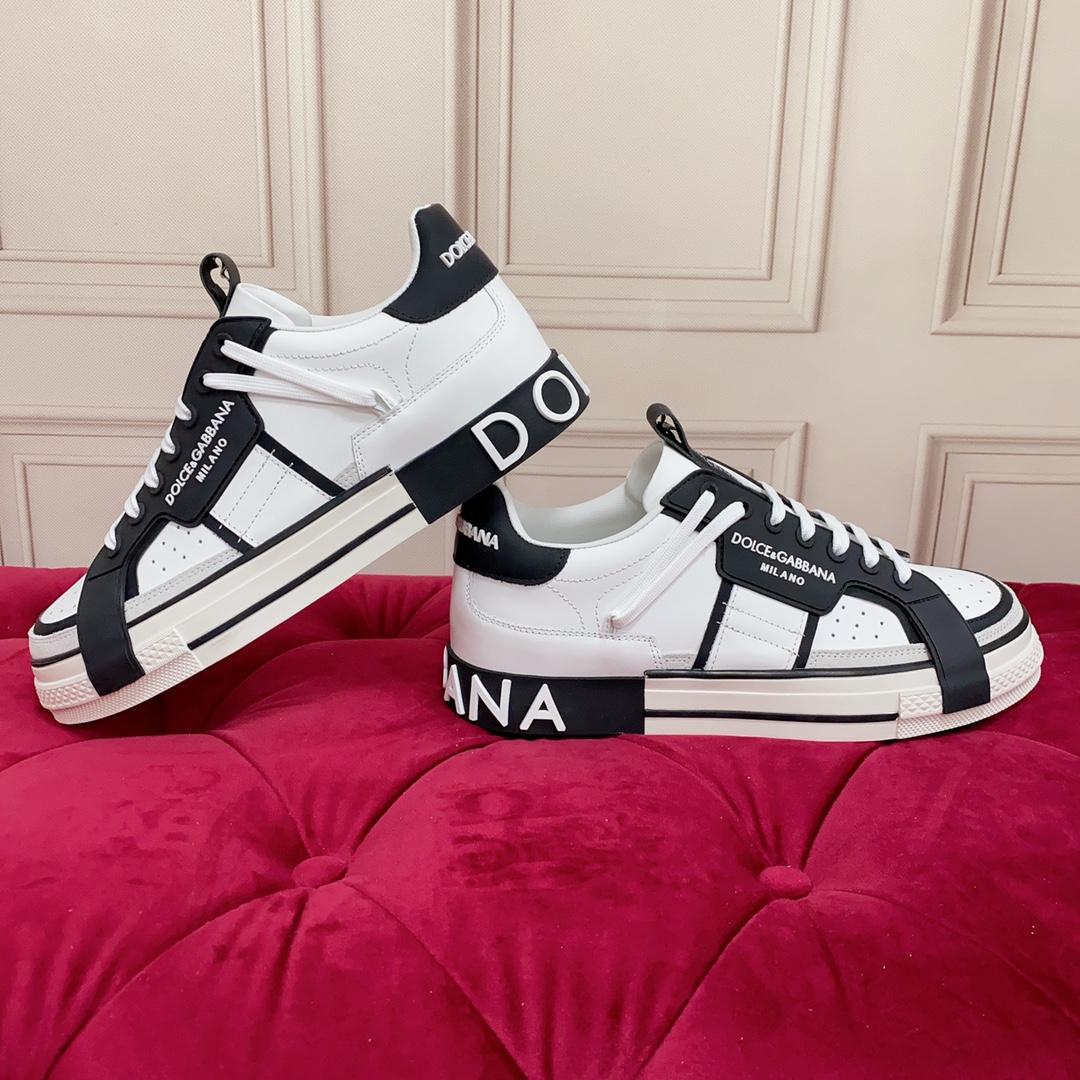 Dolce & Gabbana Calfskin 2.Zero Sneakers - PerfectKickZ