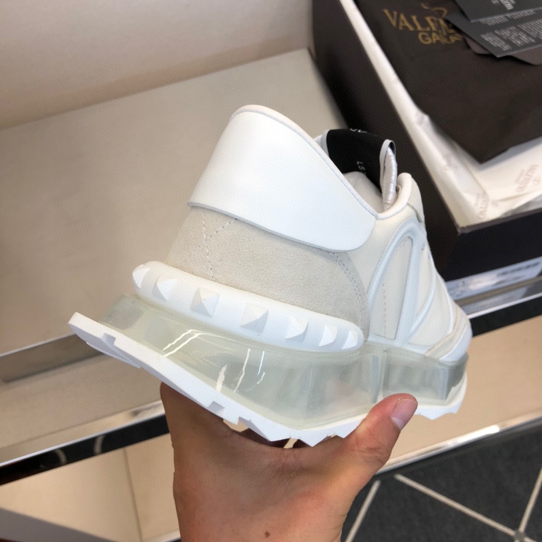 Valenti Netrunner Fabric And Suede Sneaker - PerfectKickZ