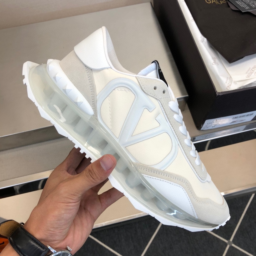 Valenti Netrunner Fabric And Suede Sneaker - PerfectKickZ
