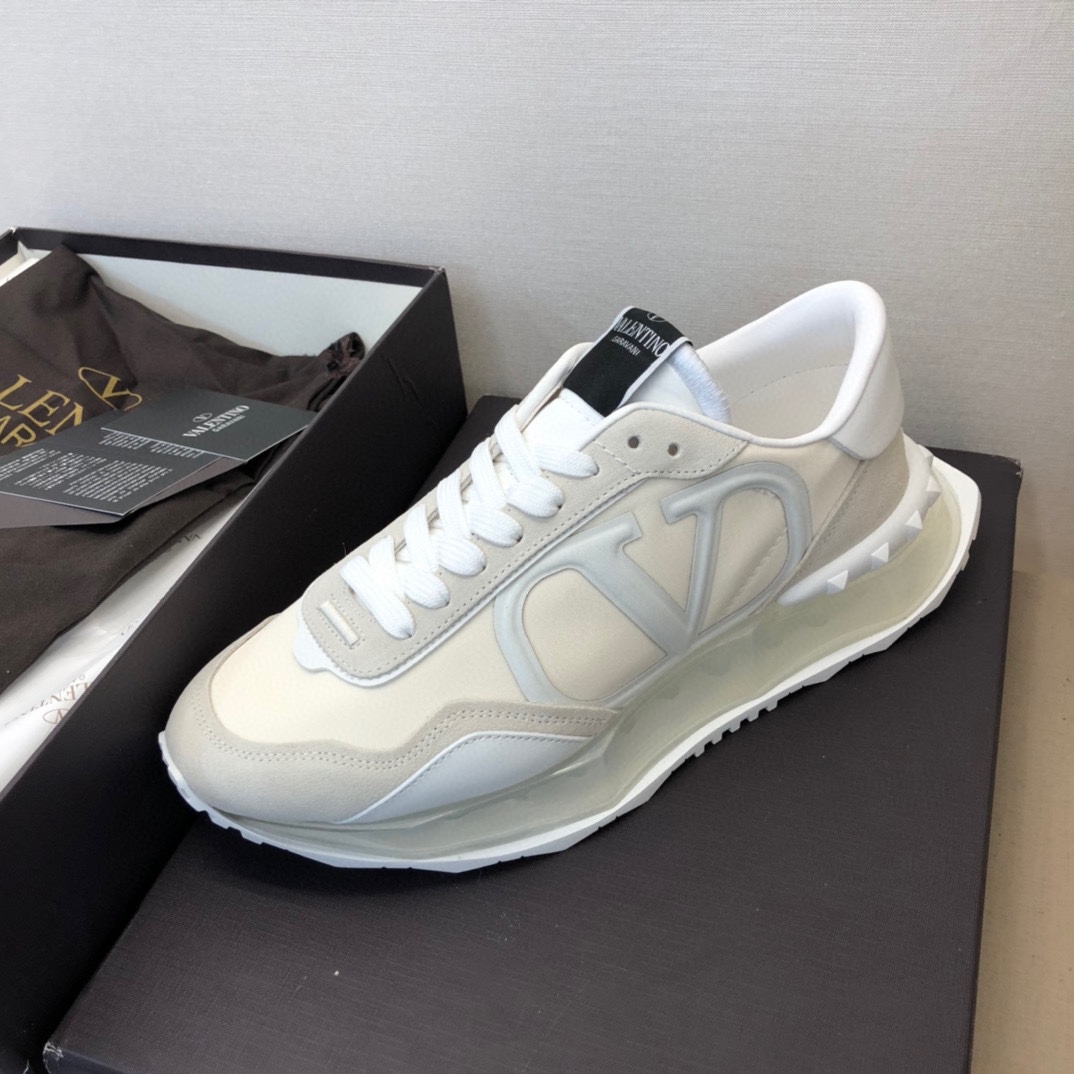 Valenti Netrunner Fabric And Suede Sneaker - 