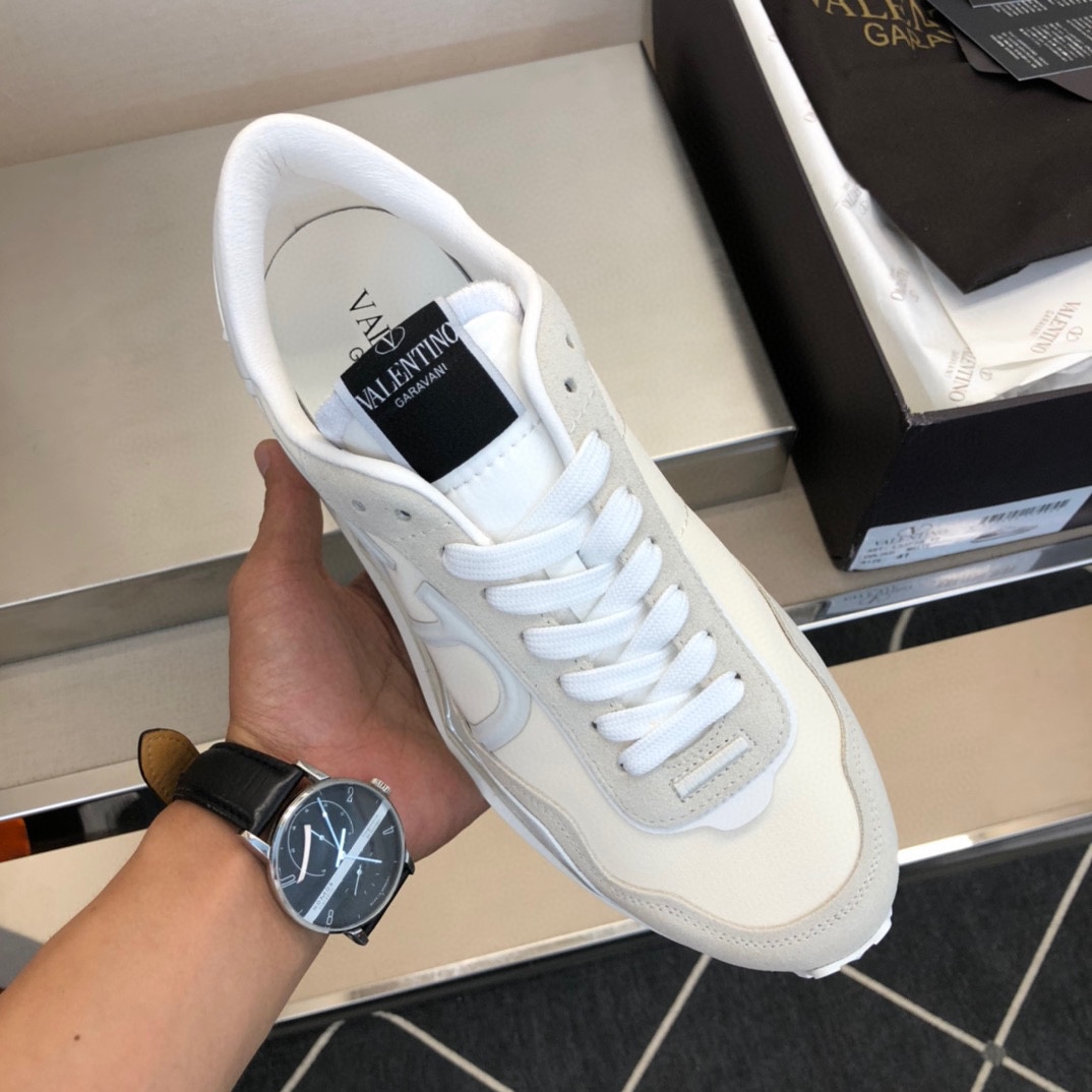 Valenti Netrunner Fabric And Suede Sneaker - 