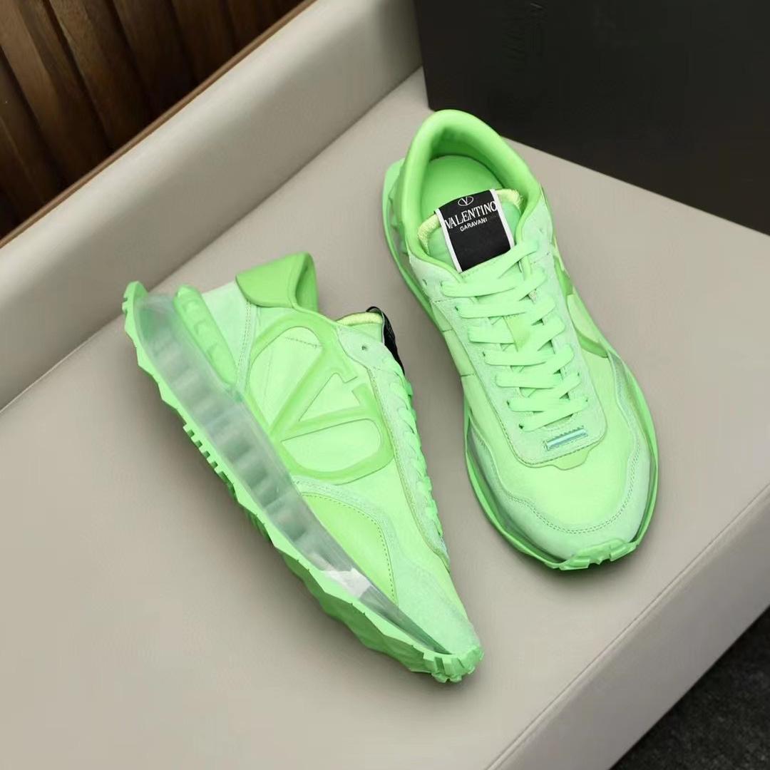 Valenti Netrunner Fabric And Suede Sneaker - PerfectKickZ