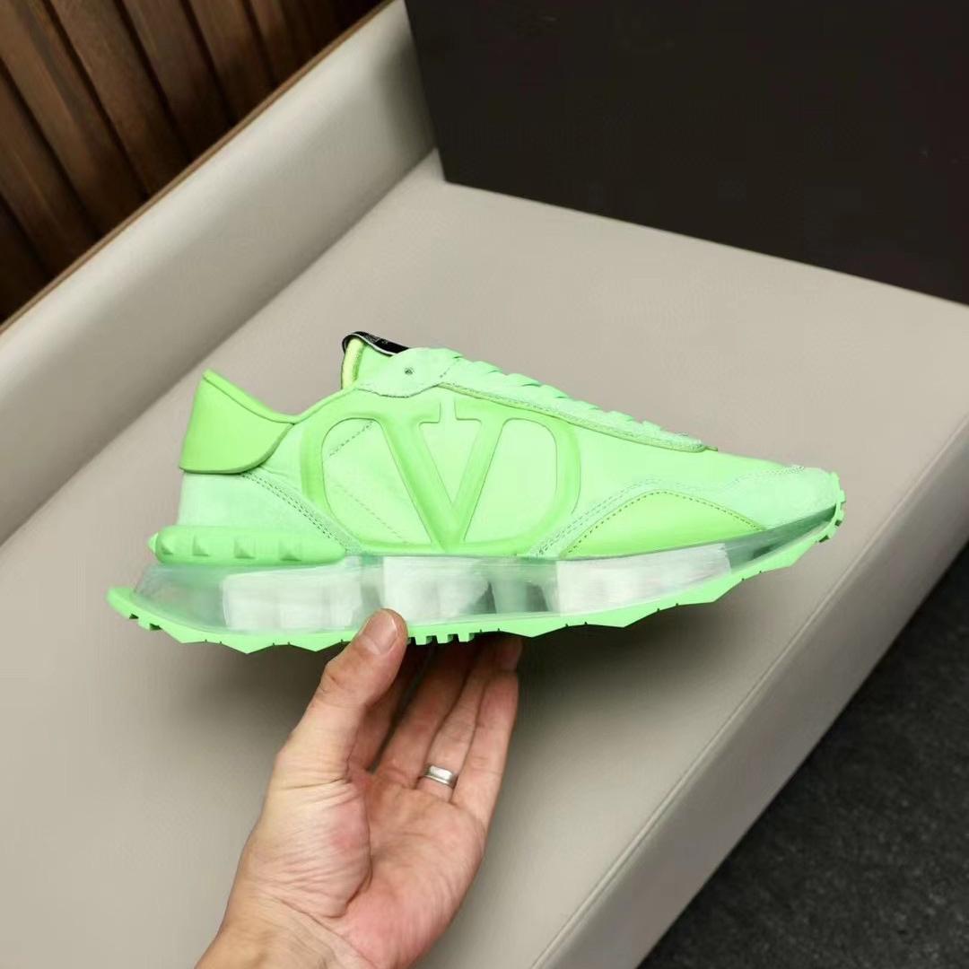Valenti Netrunner Fabric And Suede Sneaker - PerfectKickZ