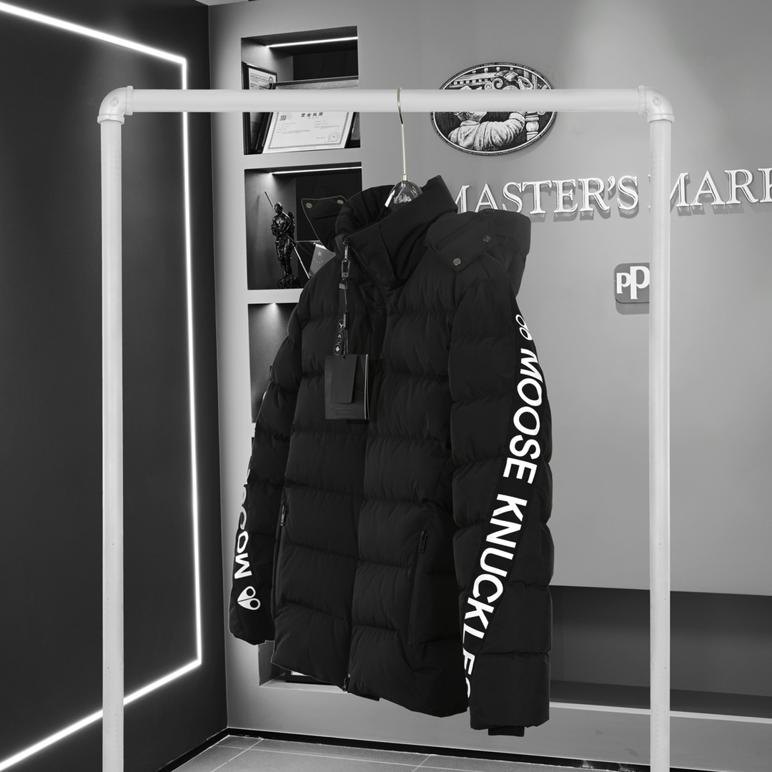 Moose Knuckles Naufrage Quilted Puffer Jacket - PerfectKickZ