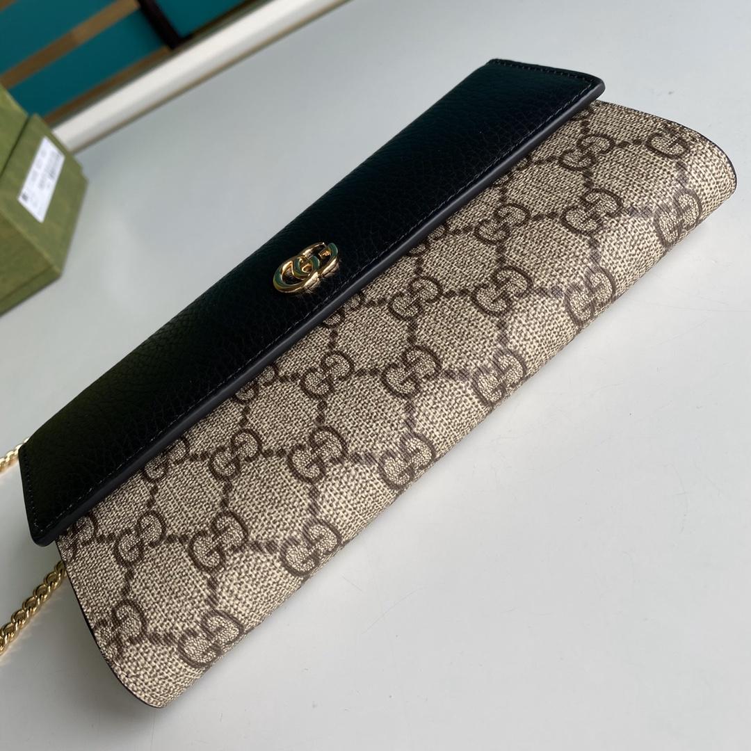Gucci GG Marmont Chain Wallet(19-10-3.5CM)    - PerfectKickZ