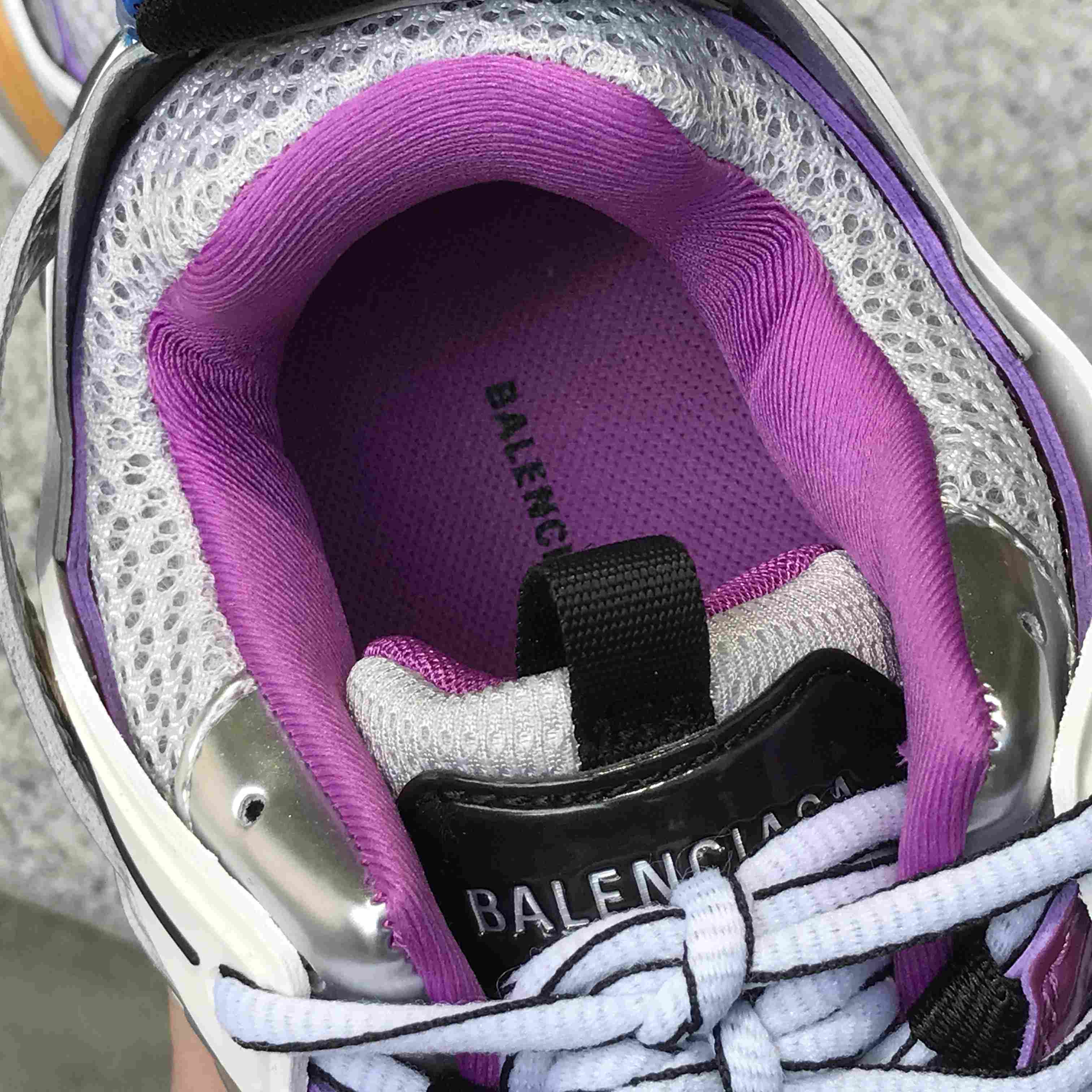 Balenciaga Track Sneaker In Silver - PerfectKickZ