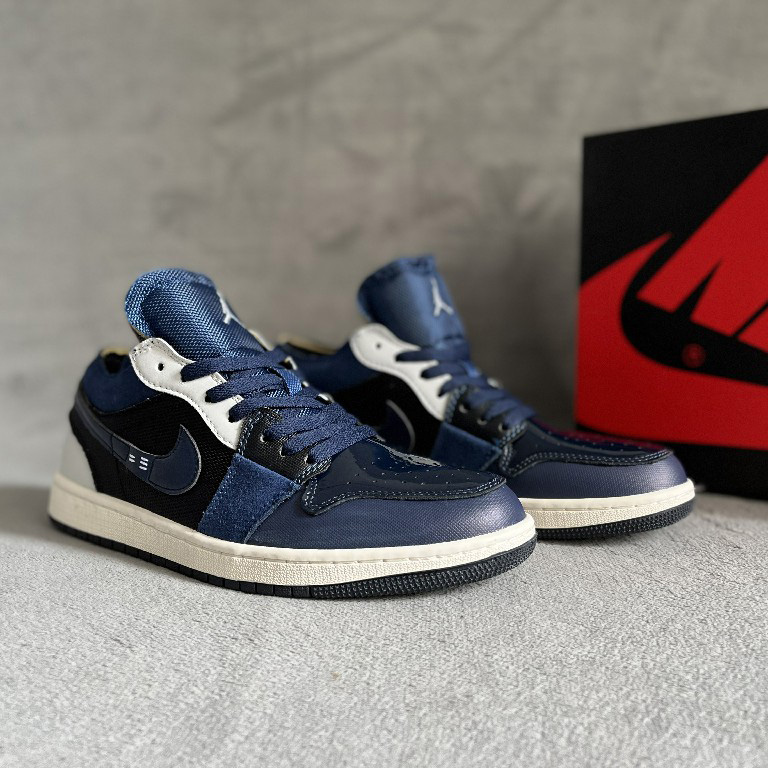 Air Jordan 1 Low "White And Antom"Sneakers       DN1635-111 - PerfectKickZ