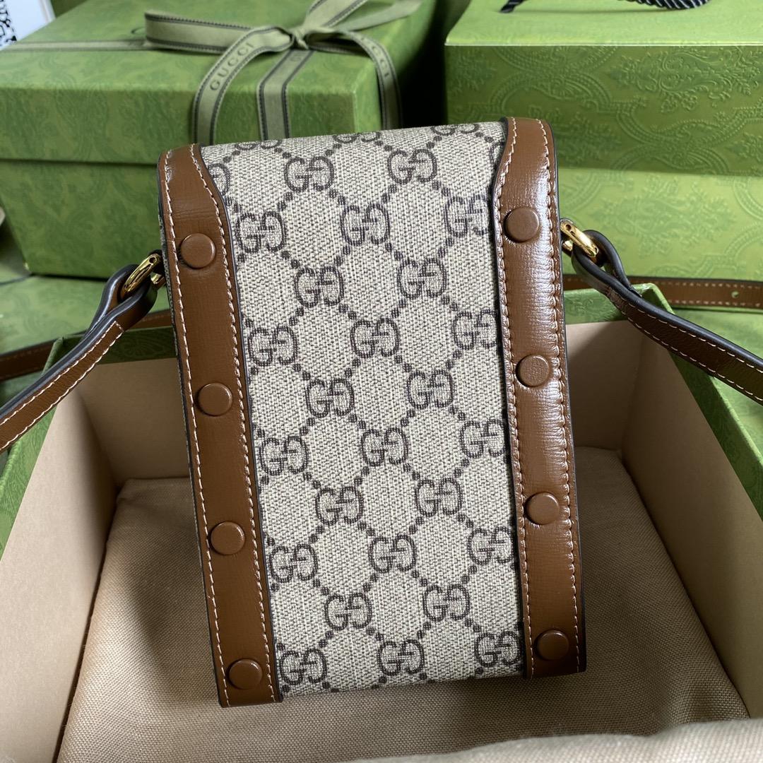 Gucci Horsebit 1955 Mini Bag(11.5-17-4CM) - PerfectKickZ