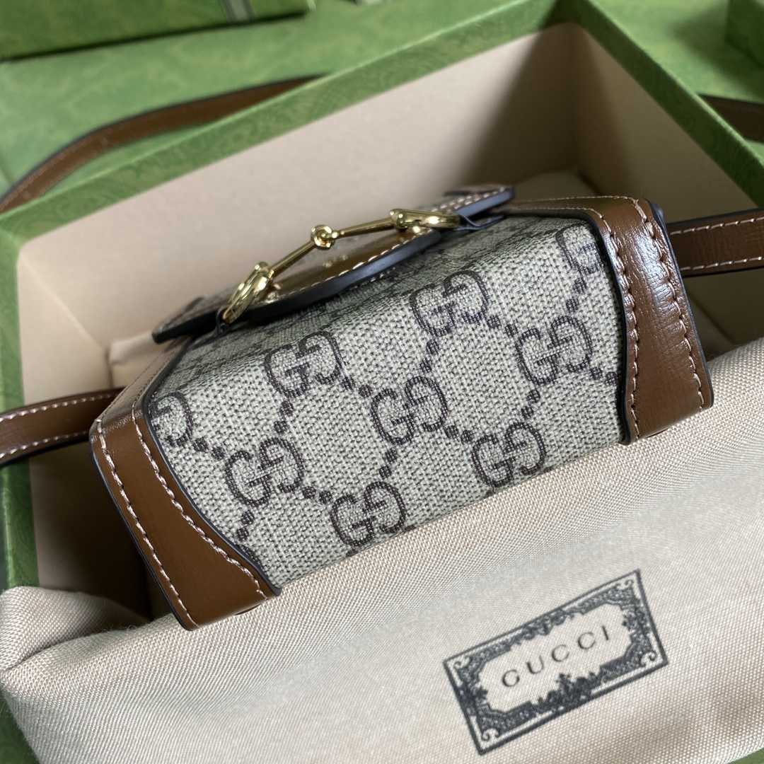 Gucci Horsebit 1955 Mini Bag(11.5-17-4CM) - PerfectKickZ