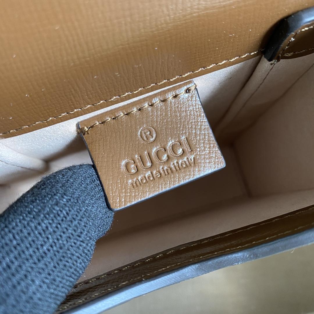 Gucci Horsebit 1955 Mini Bag(11.5-17-4CM) - PerfectKickZ