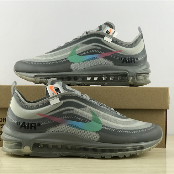 Off-White x Nike Air Max 97 “Menta”Sneakers     AJ4585-101 - PerfectKickZ