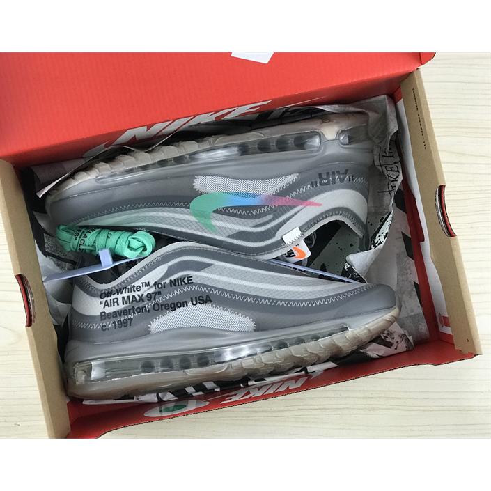 Off-White x Nike Air Max 97 “Menta”Sneakers     AJ4585-101 - PerfectKickZ