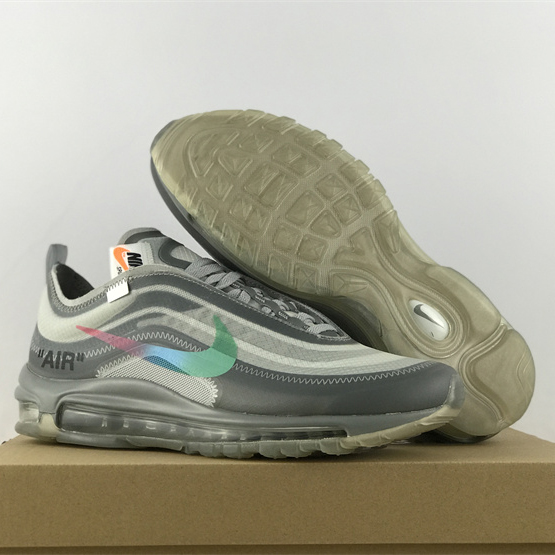 Off-White x Nike Air Max 97 “Menta”Sneakers     AJ4585-101 - PerfectKickZ