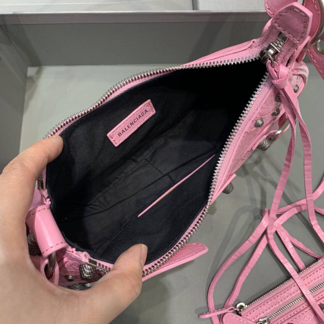 Balenciaga Women's Le Cagole XS Shoulder Bag In Pink(26-12-6cm) - PerfectKickZ