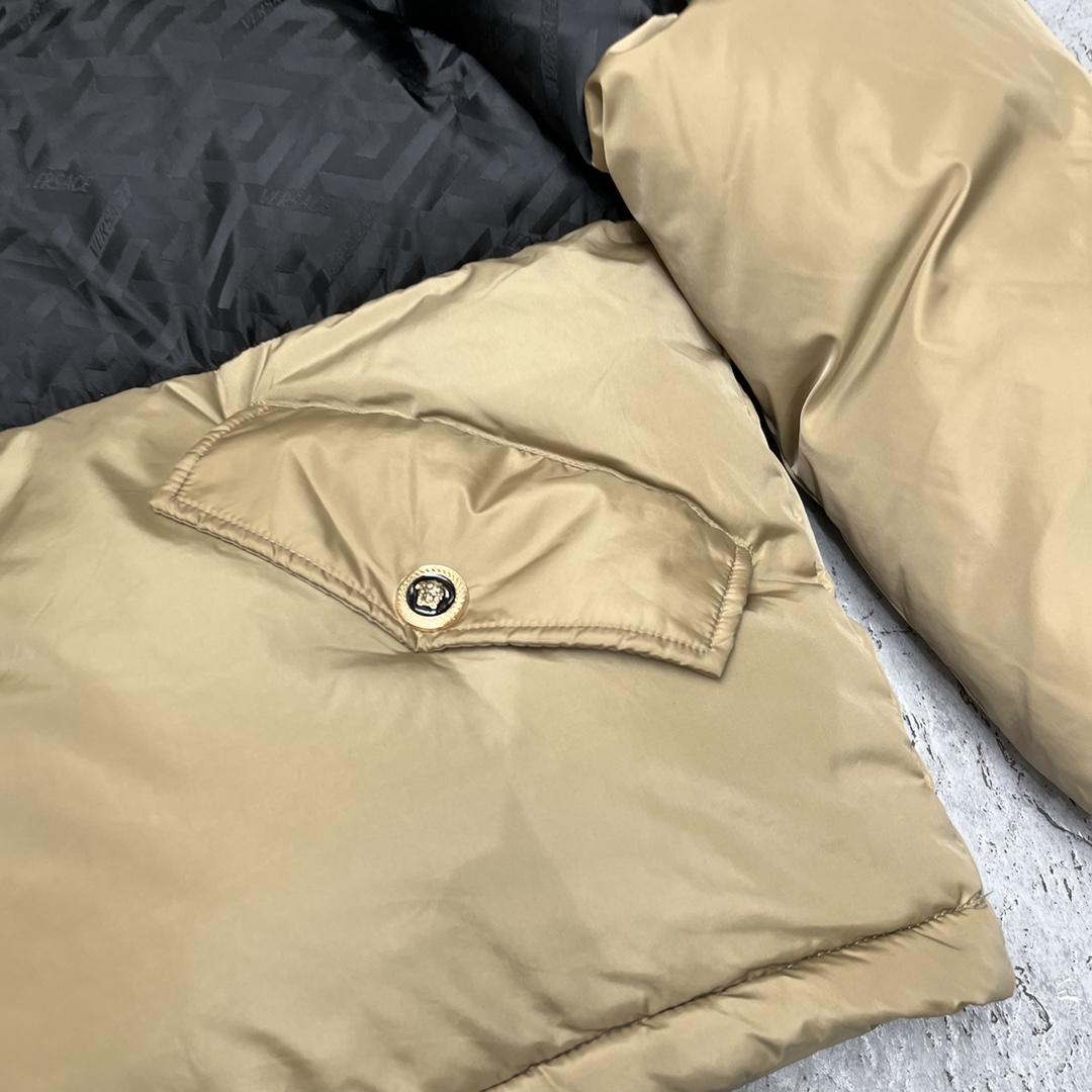 Versace La Greca Puffer Jacket - PerfectKickZ
