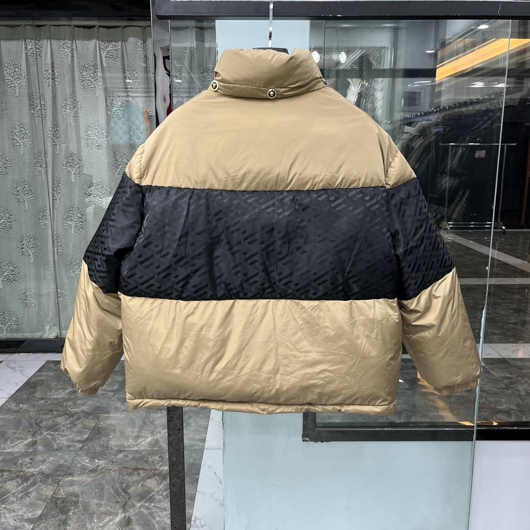 Versace La Greca Puffer Jacket - PerfectKickZ