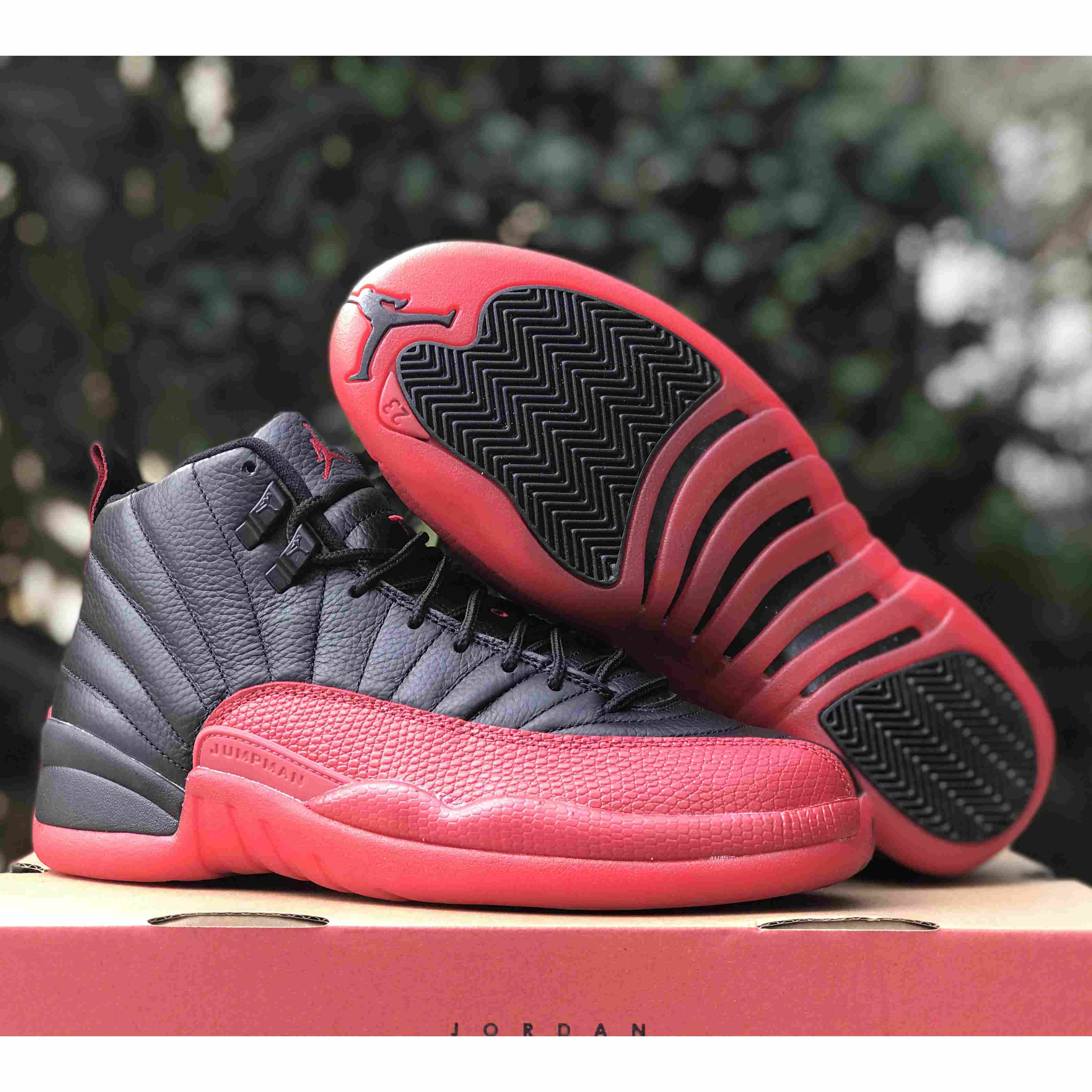 Air Jordan 12 “Flu Game” Sneaker  130690-002 - PerfectKickZ