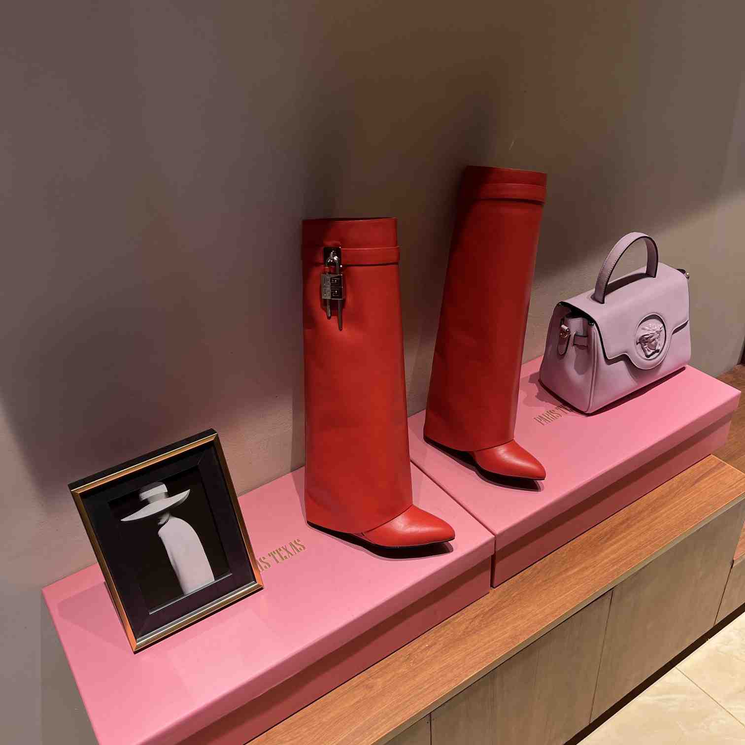 Givenchy Shark Lock Boots In Leather  - PerfectKickZ
