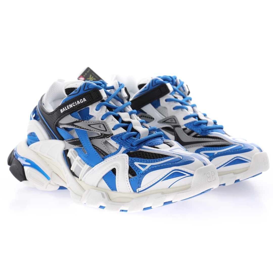Balenciaga Track 2.0 Blue White Sneaker - PerfectKickZ