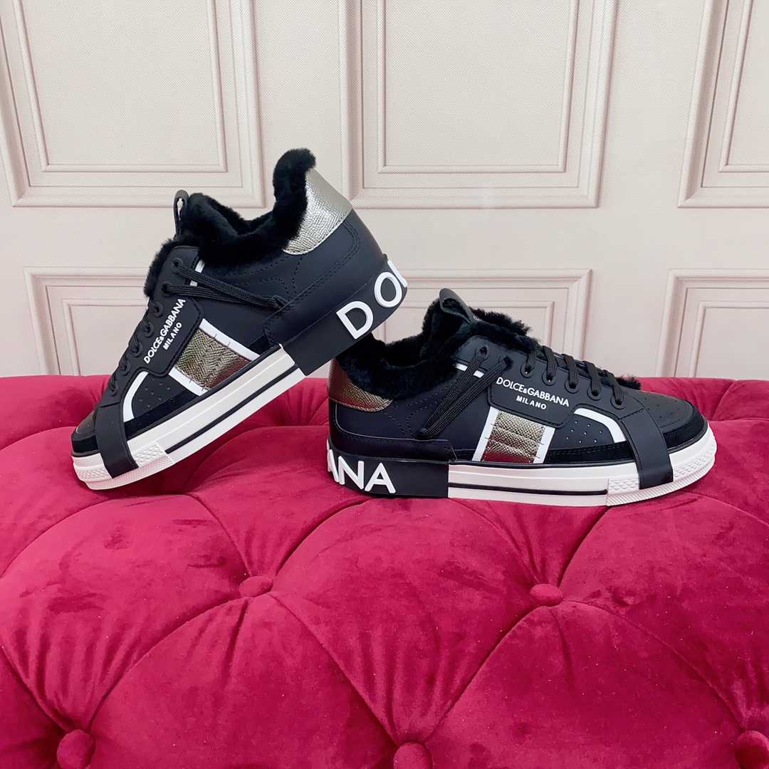Dolce & Gabbana Calfskin 2.Zero Sneakers - PerfectKickZ