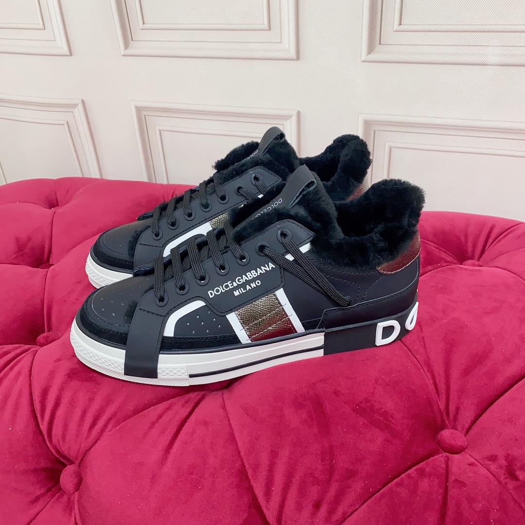 Dolce & Gabbana Calfskin 2.Zero Sneakers - PerfectKickZ