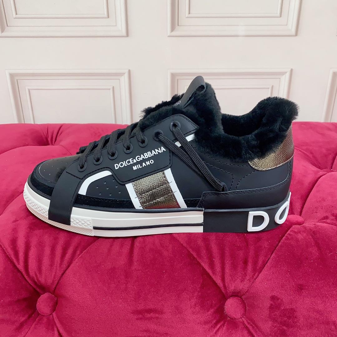 Dolce & Gabbana Calfskin 2.Zero Sneakers - PerfectKickZ
