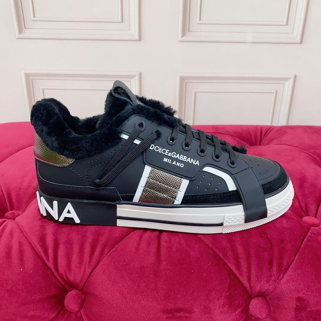 Dolce & Gabbana Calfskin 2.Zero Sneakers - PerfectKickZ