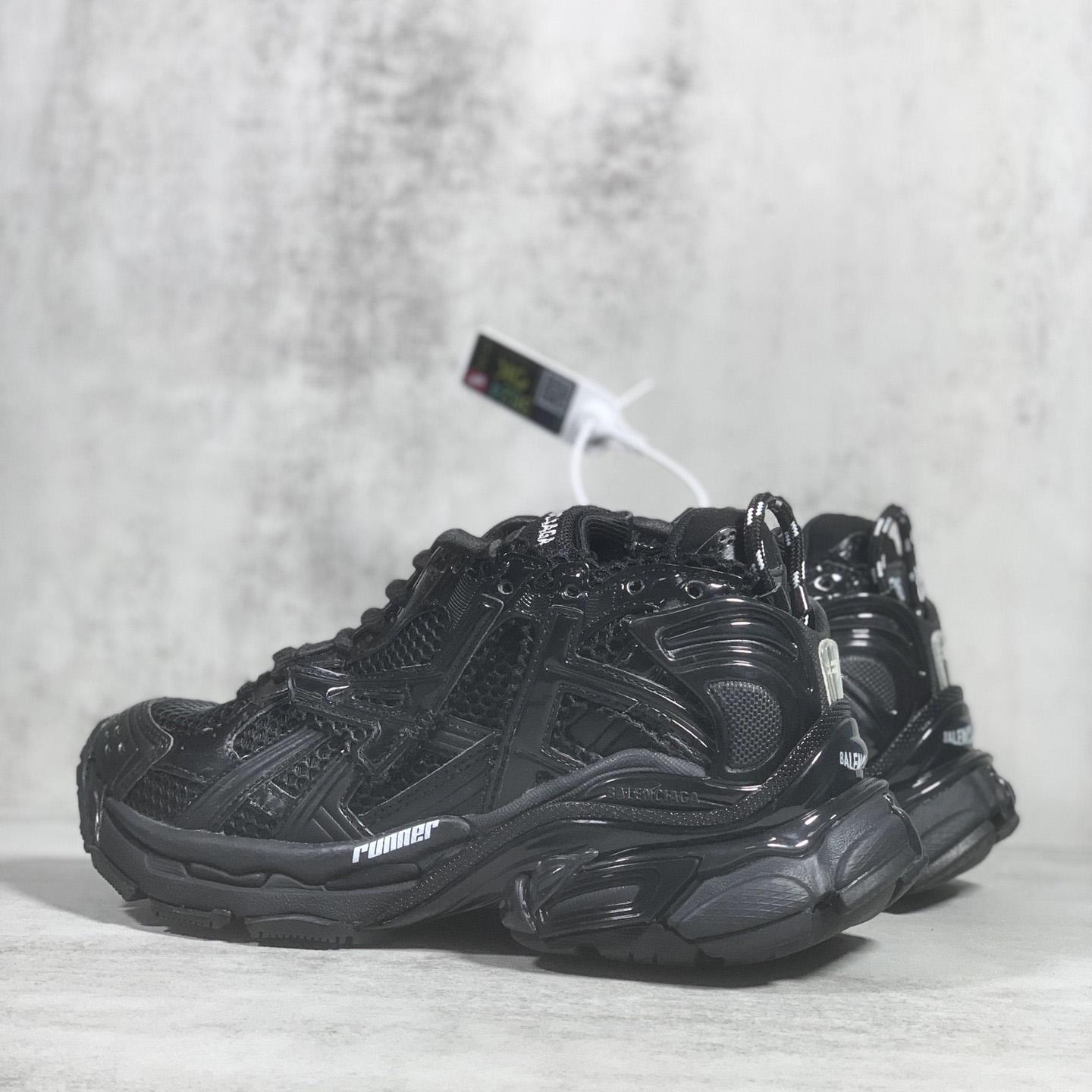 Balenciaga Runner Sneaker In Black - PerfectKickZ