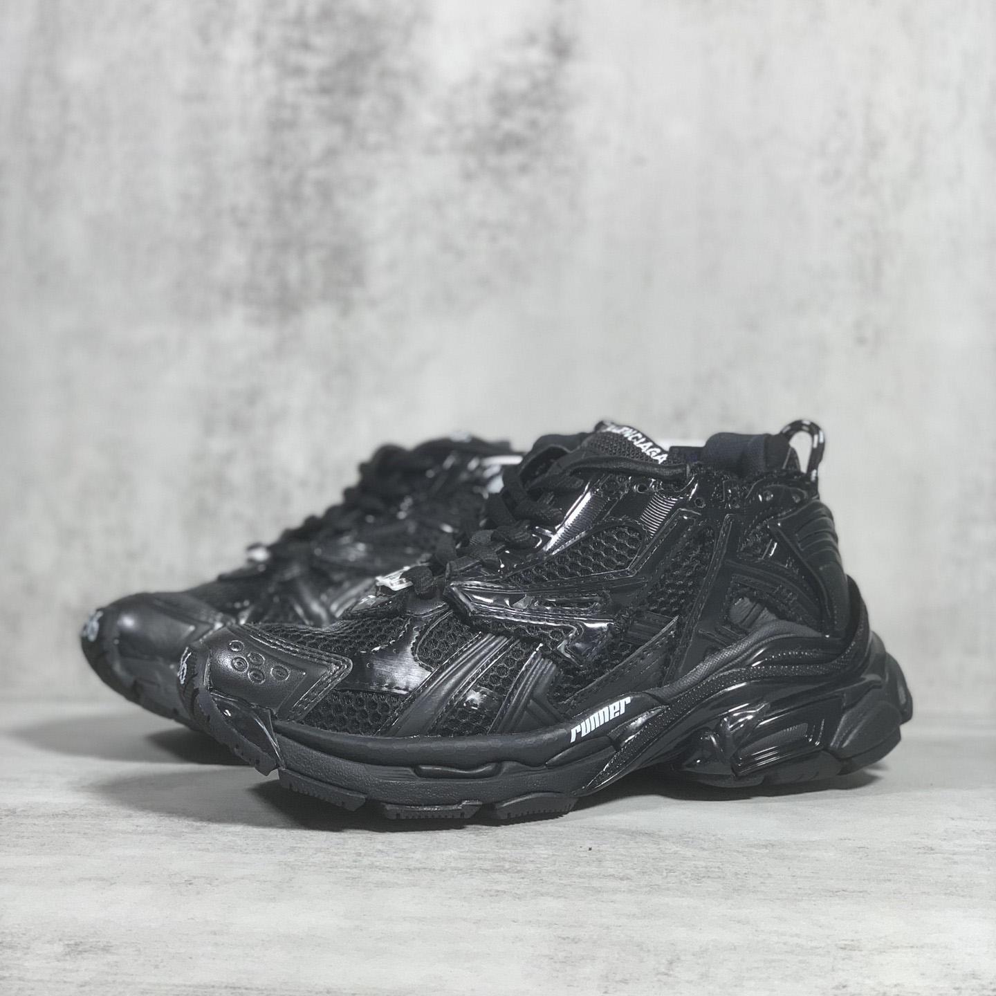 Balenciaga Runner Sneaker In Black - PerfectKickZ