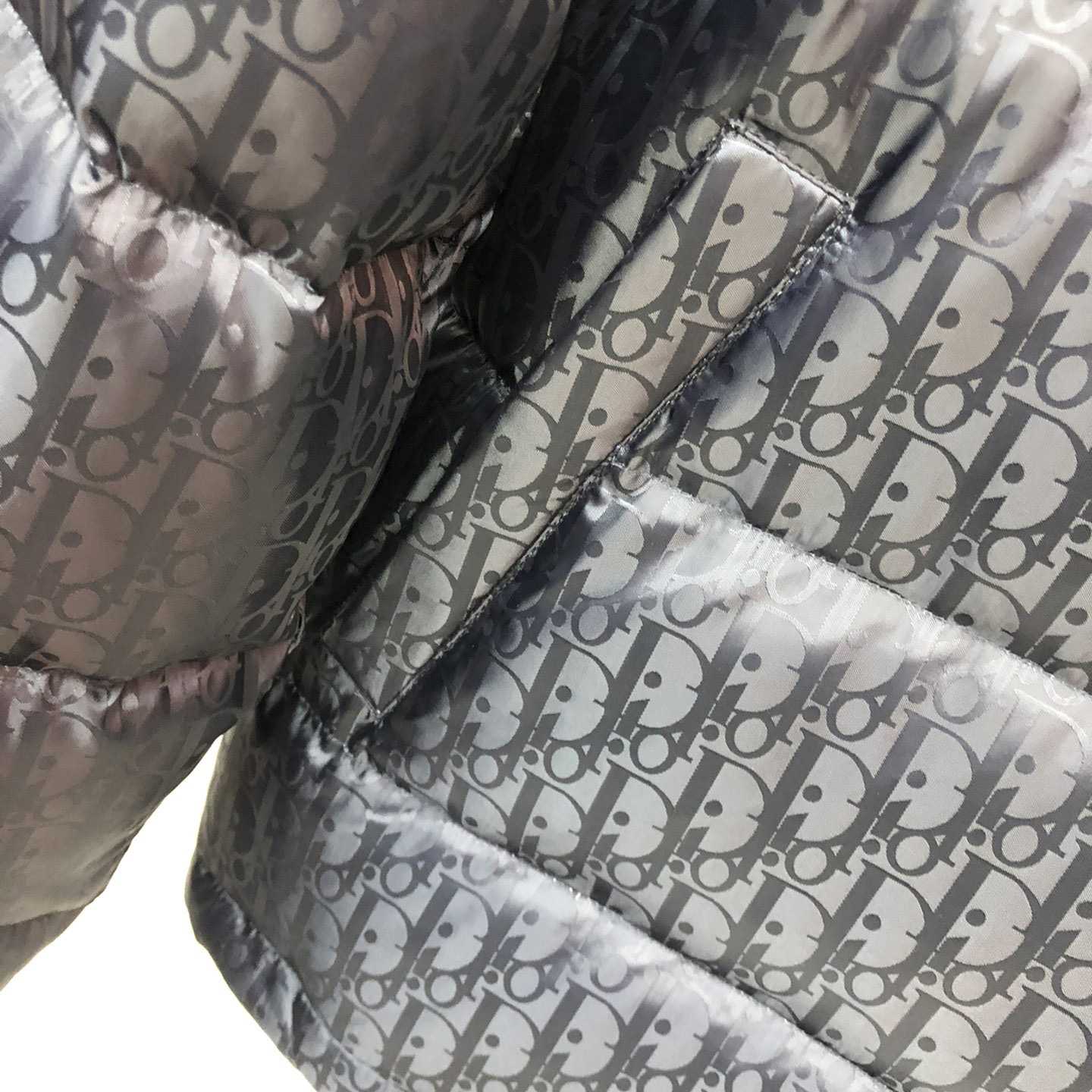Dior Oblique Print Down Puffer Jacket - 