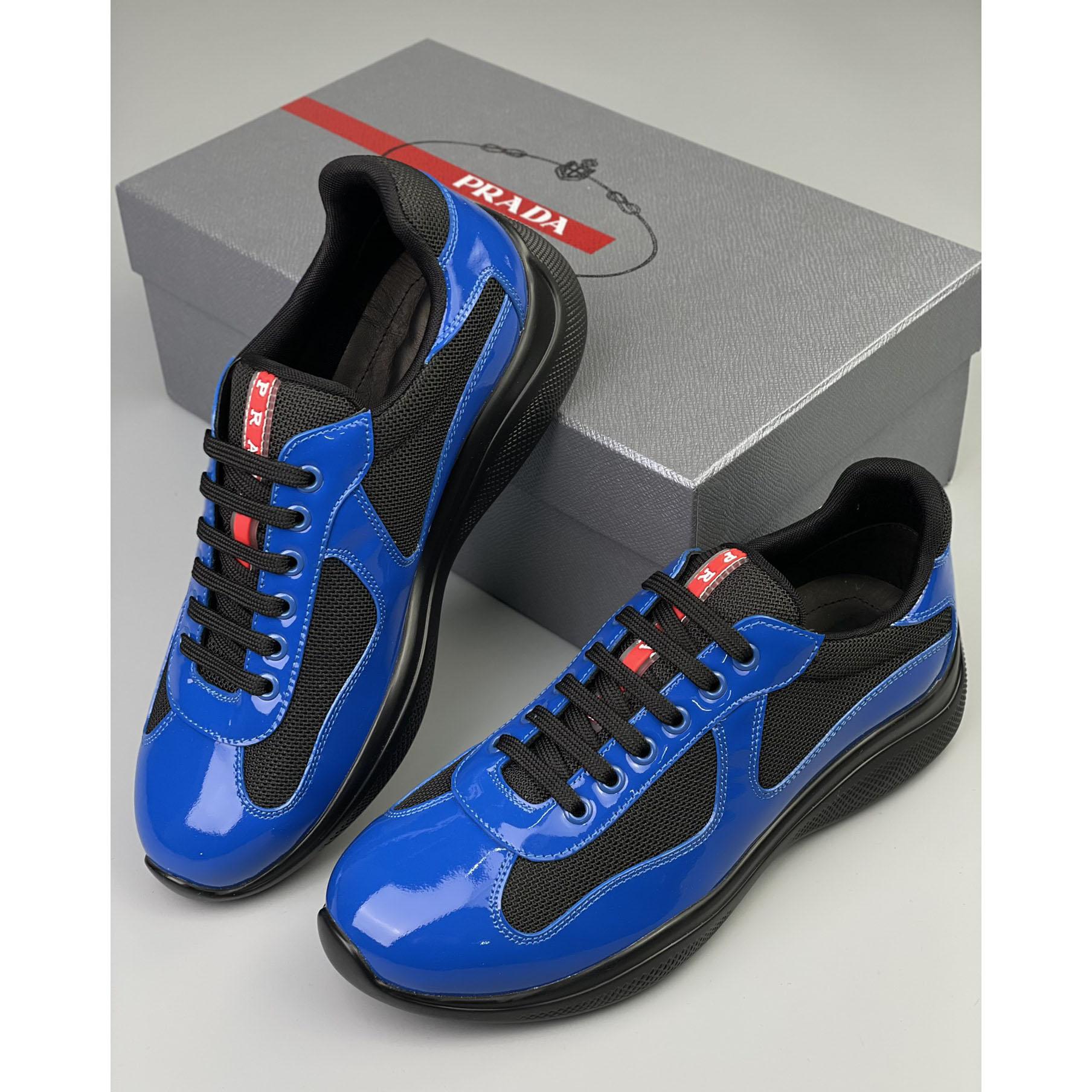 Prada Male America's Cup Sneaker  - PerfectKickZ