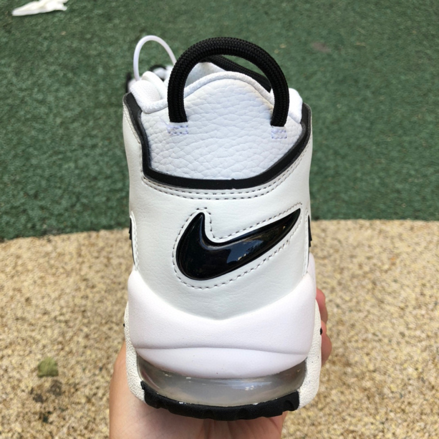 Nike Air More Uptempo White Black Sneaker    917593-100 - PerfectKickZ