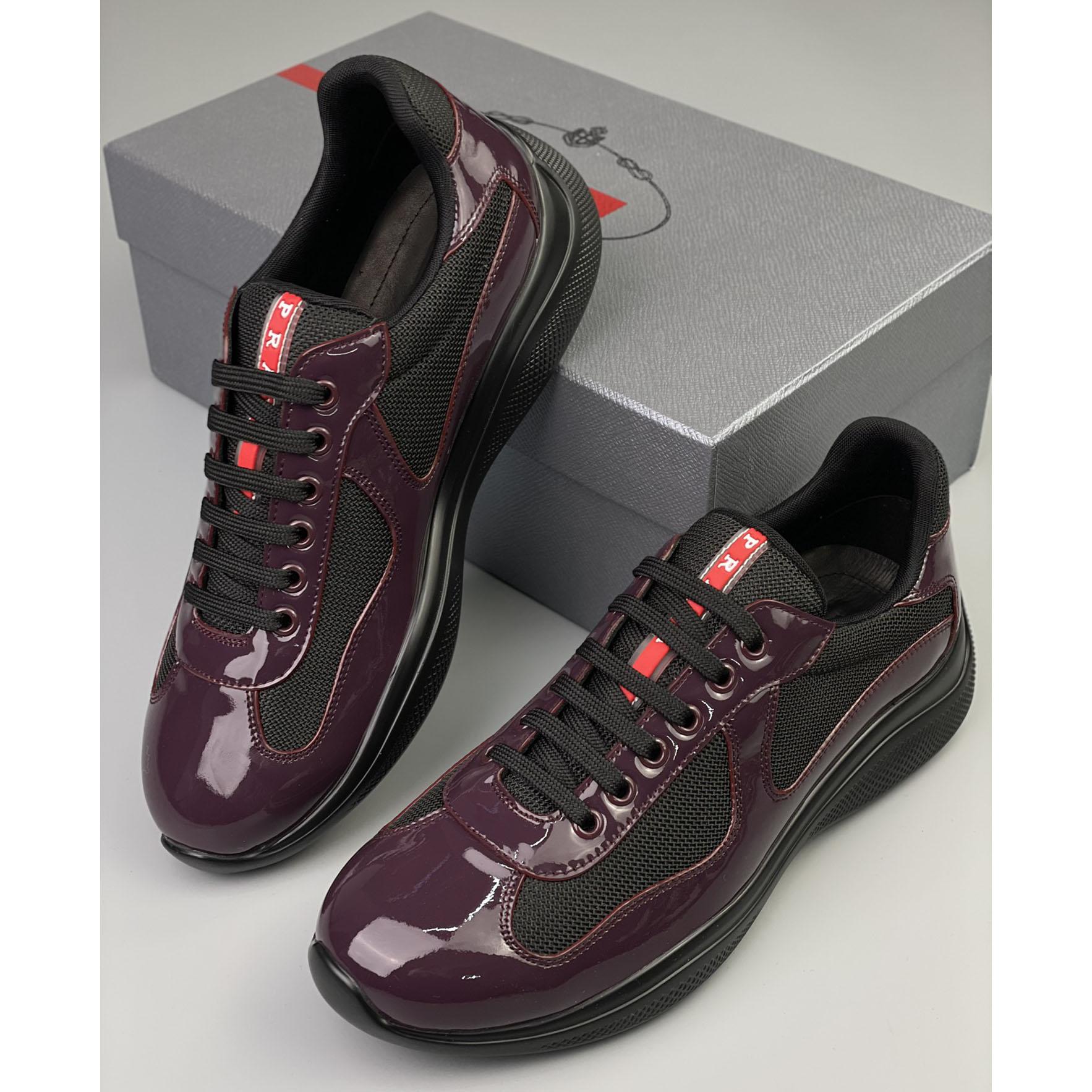 Prada Male America's Cup Sneaker  - PerfectKickZ